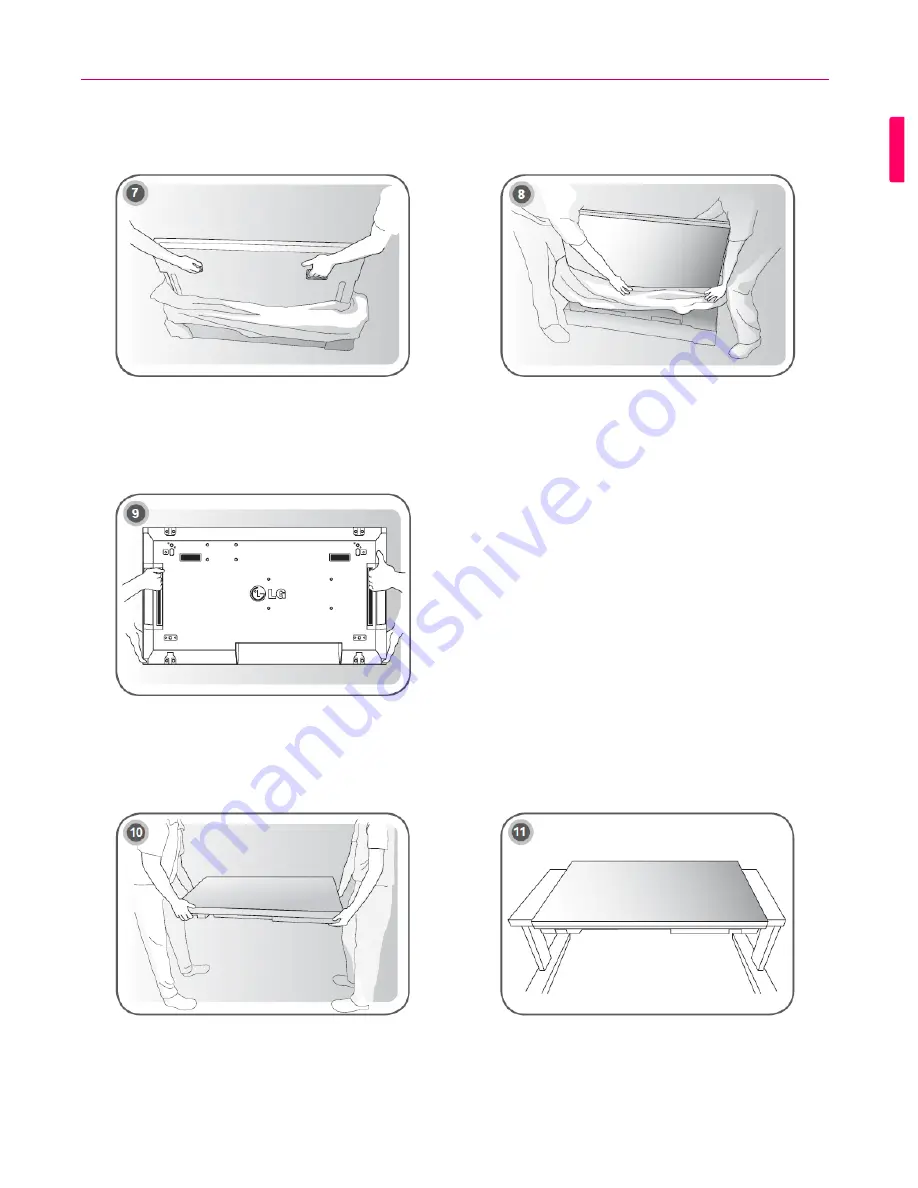 LG 42VS20 Installation Manual Download Page 23