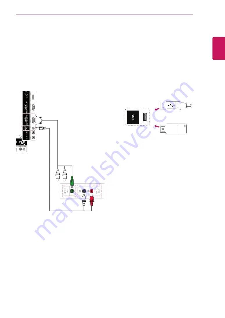 LG 42WS50BS Owner'S Manual Download Page 57