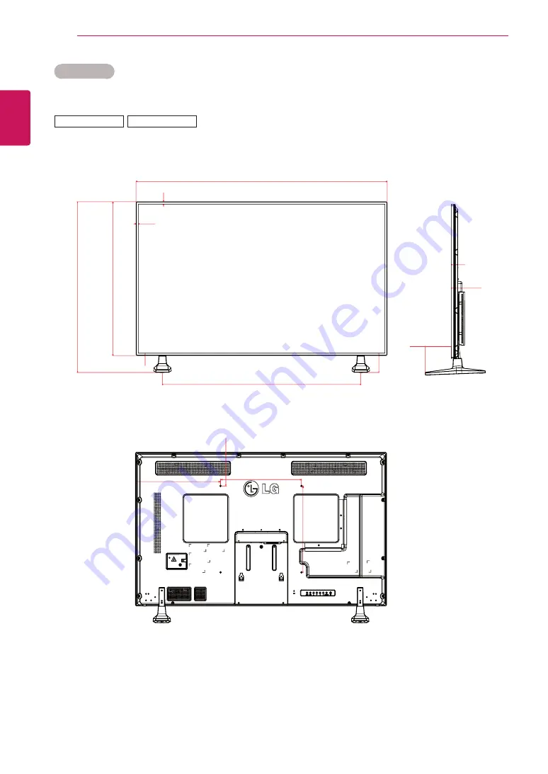 LG 42WS50BS Owner'S Manual Download Page 70