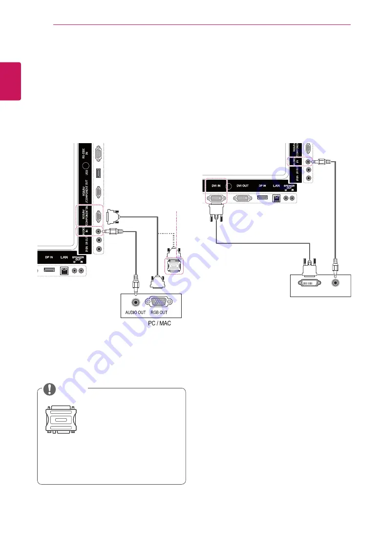 LG 42WS50MW Owner'S Manual Download Page 16