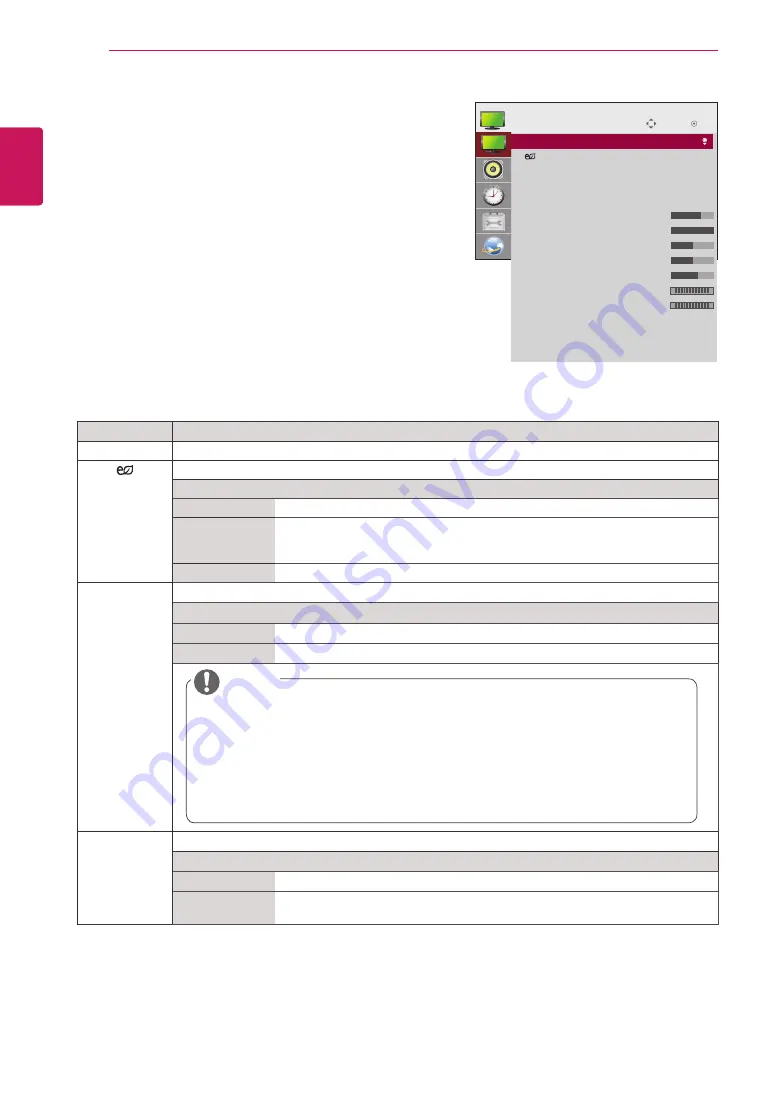 LG 42WS50MW Owner'S Manual Download Page 42