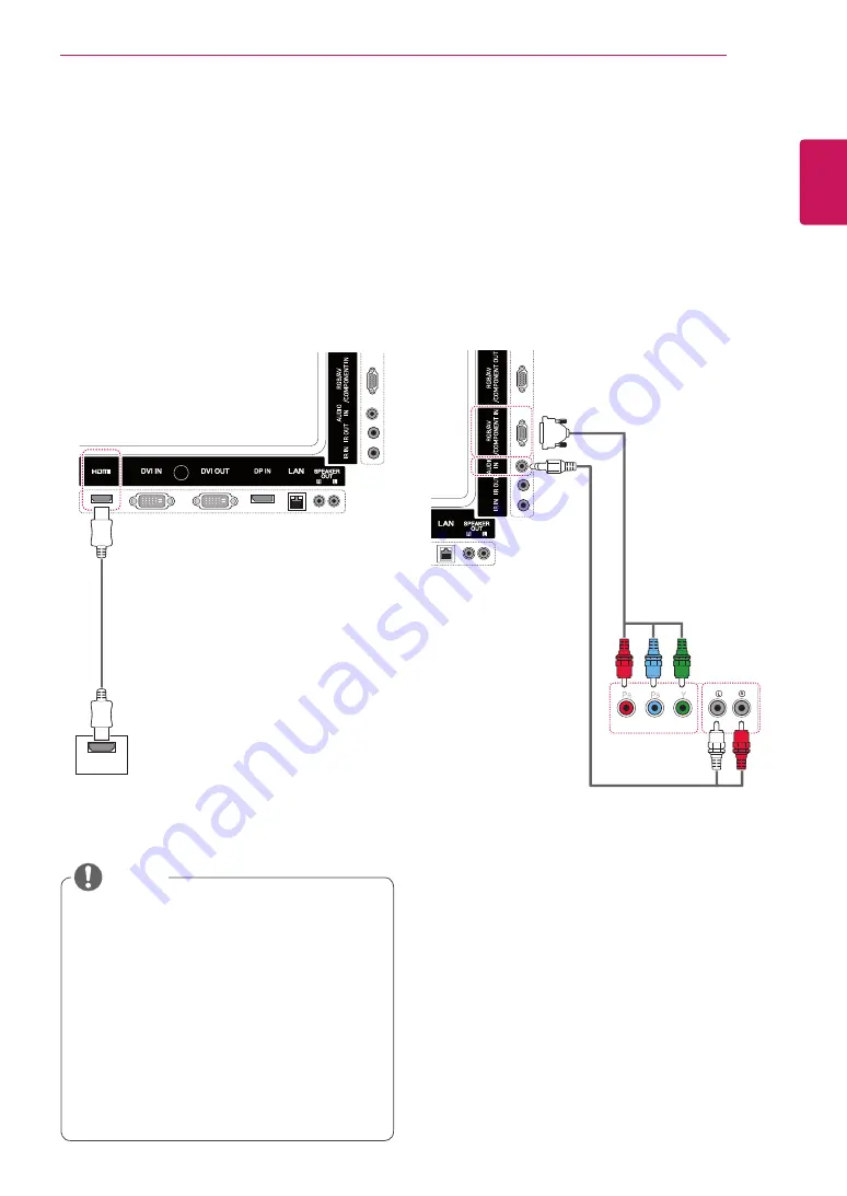 LG 42WS50MW Owner'S Manual Download Page 55