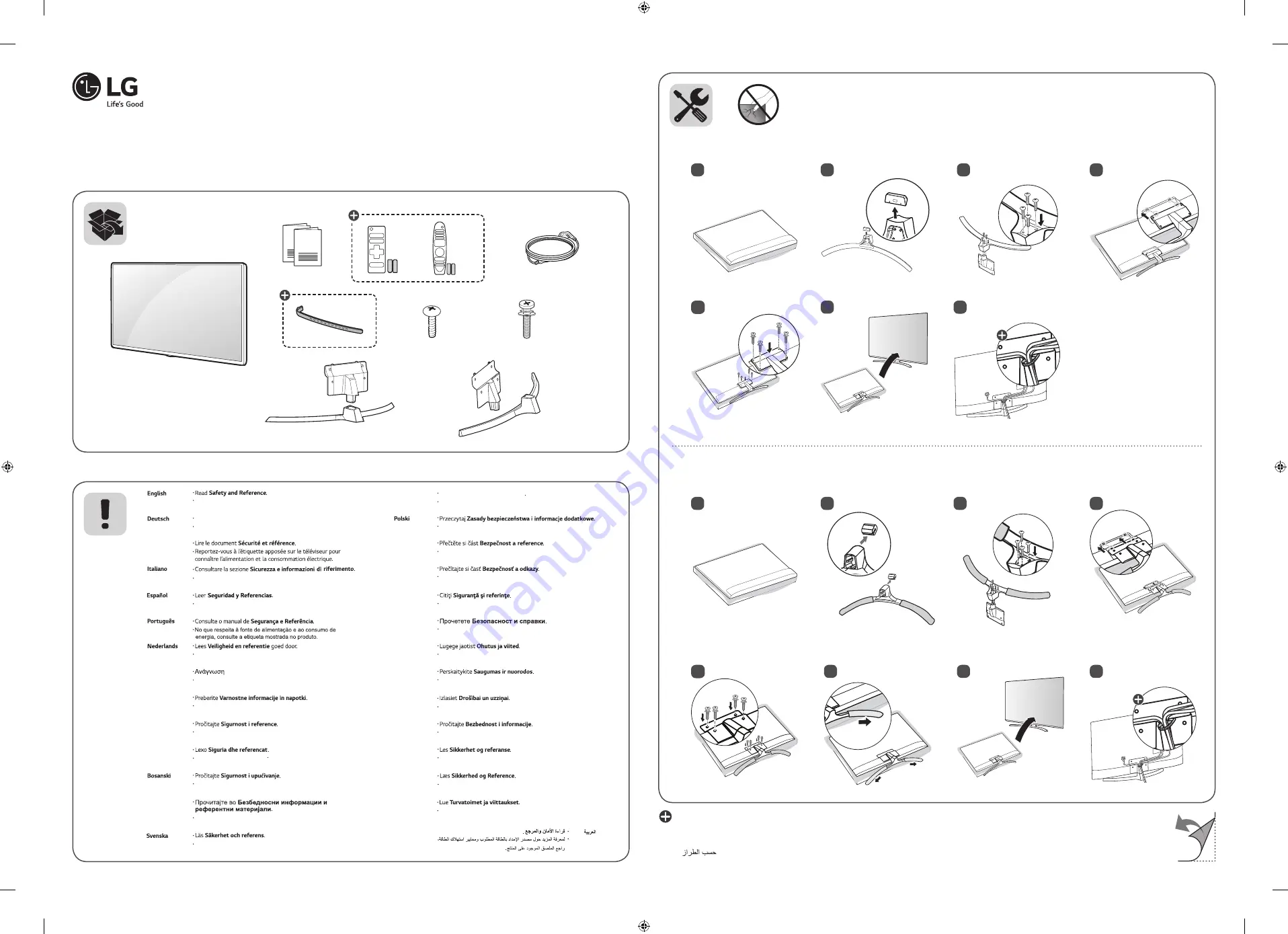 LG 43LK6000PLF Owner'S Manual Download Page 1