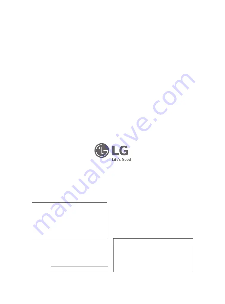 LG 43LT572M0UC Easy Setup Manual Download Page 44