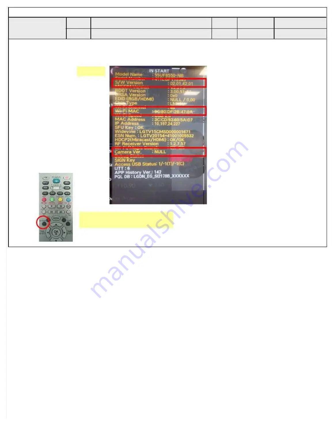 LG 43UF640 SERIES Service Manual Download Page 42