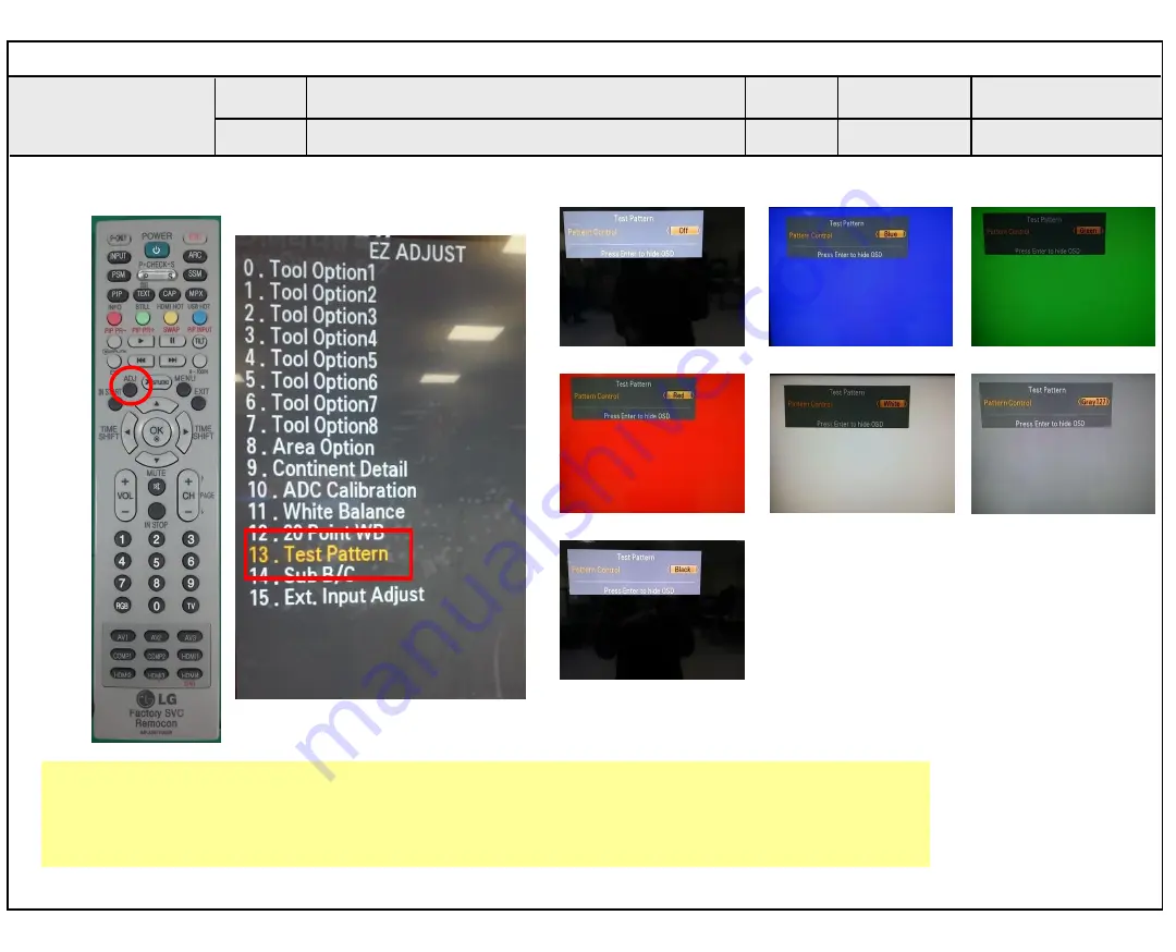 LG 43UF640 -ZA Series Service Manual Download Page 114