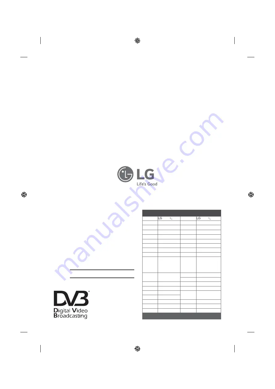 LG 43UF68 Series Owner'S Manual Download Page 104