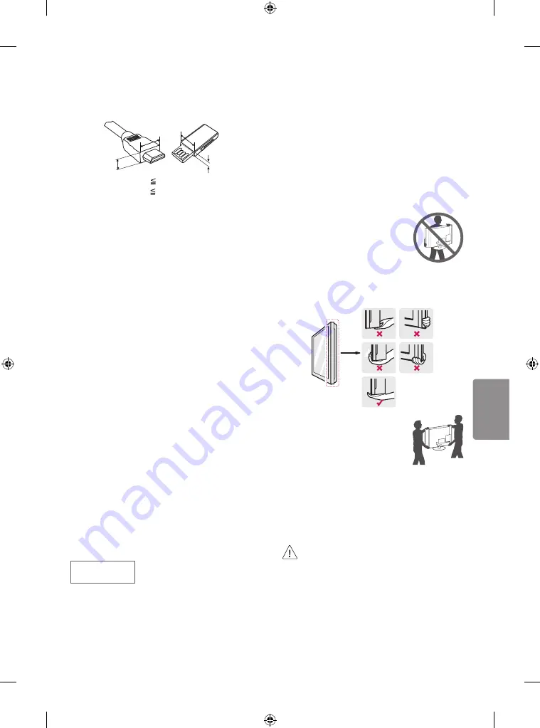 LG 43UJ6510 Owner'S Manual Download Page 21