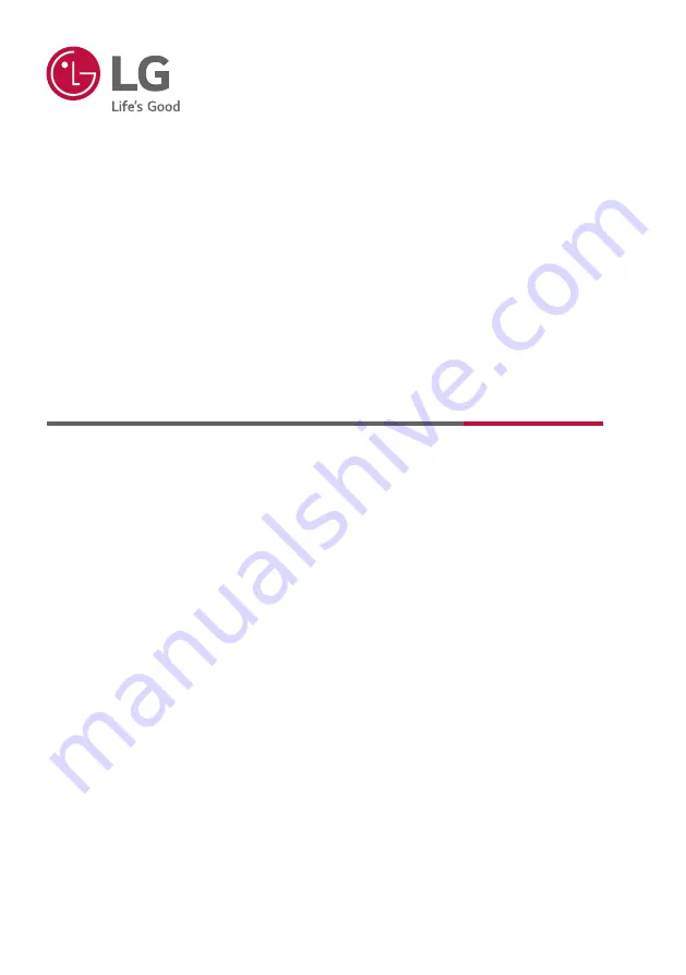 LG 43UL3G 50UL3G 55UL3G 65UL3G 75UL3G 86UL3G 75UL3G-M 75UL3G-B Owner'S Manual Download Page 1