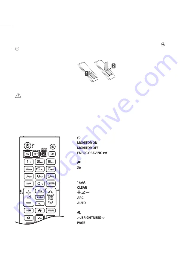 LG 43UL3G Owner'S Manual Download Page 12