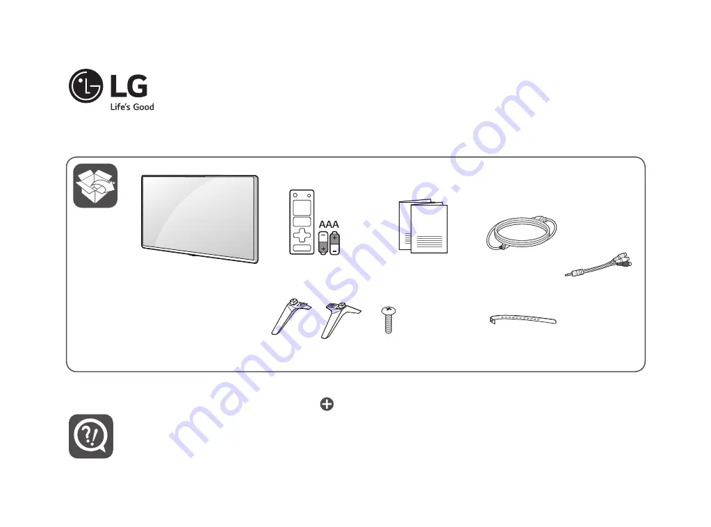 LG 43US340C0UD Owner'S Manual Download Page 1