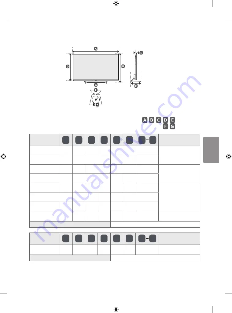 LG 43UV340C Owner'S Manual Download Page 27