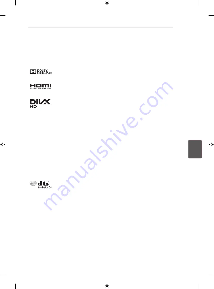 LG 47LA8609.AEU Owner'S Manual Download Page 187