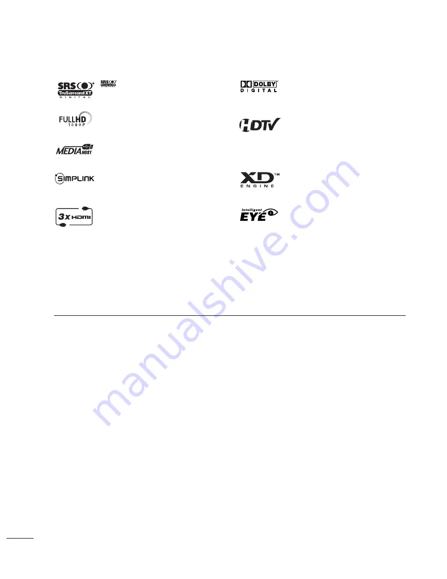 LG 47LC7DF Owner'S Manual Download Page 8