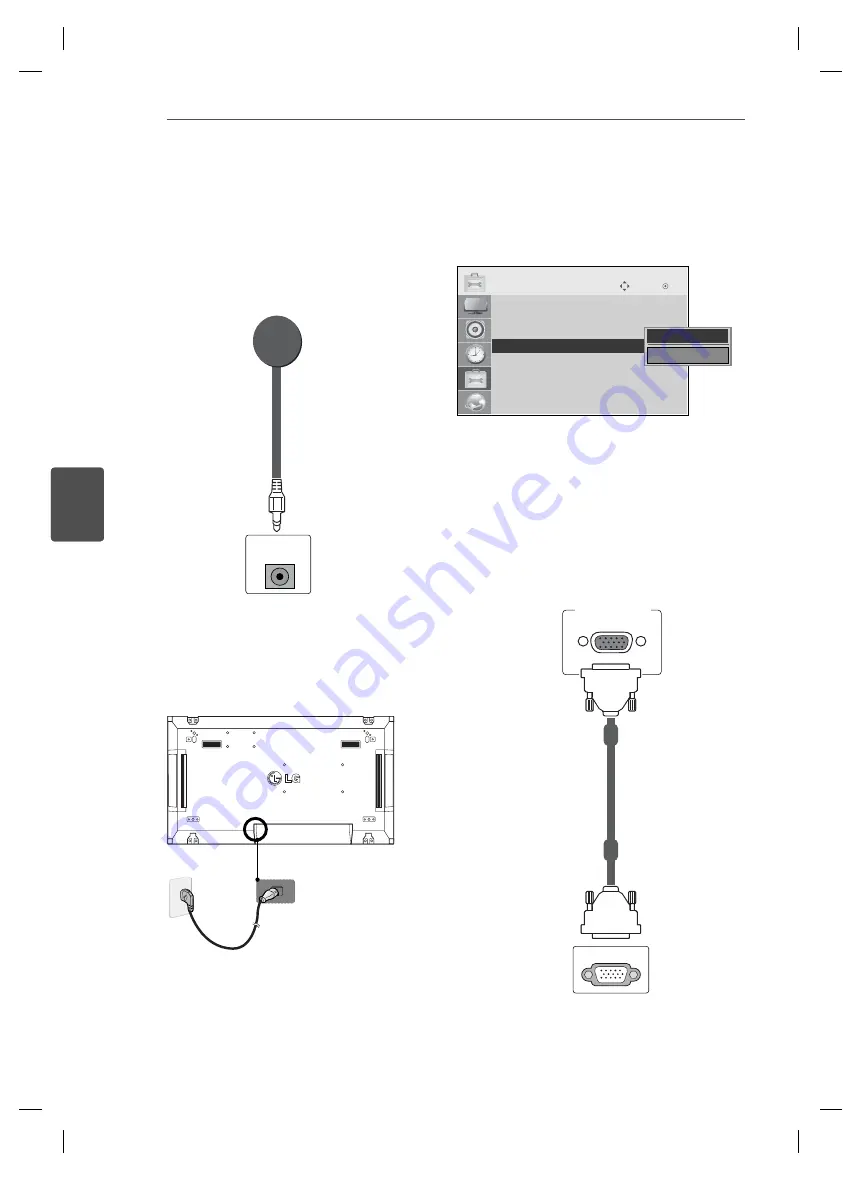 LG 47WV30-BAAM Easy Setup Manual Download Page 77