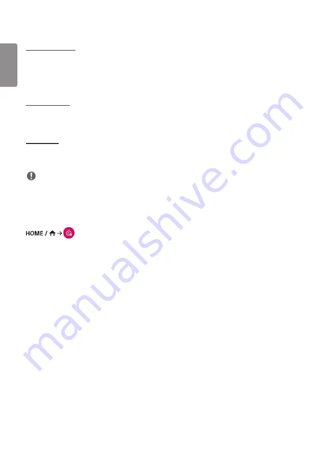 LG 49UH5E Owner'S Manual Download Page 84