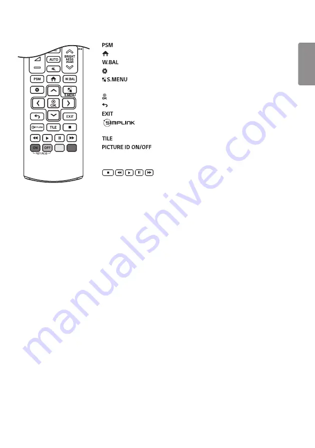 LG 49VH7E Owner'S Manual Download Page 21