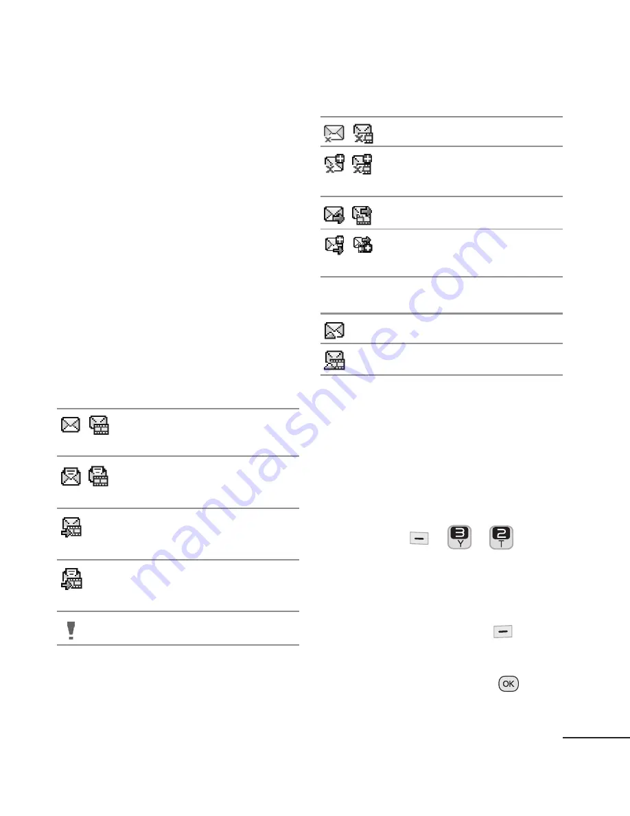 LG 501C Owner'S Manual Download Page 133