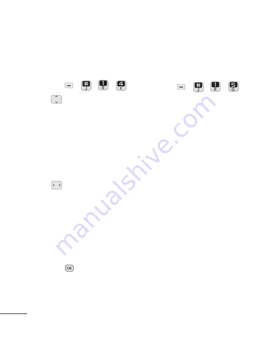 LG 501C Owner'S Manual Download Page 162