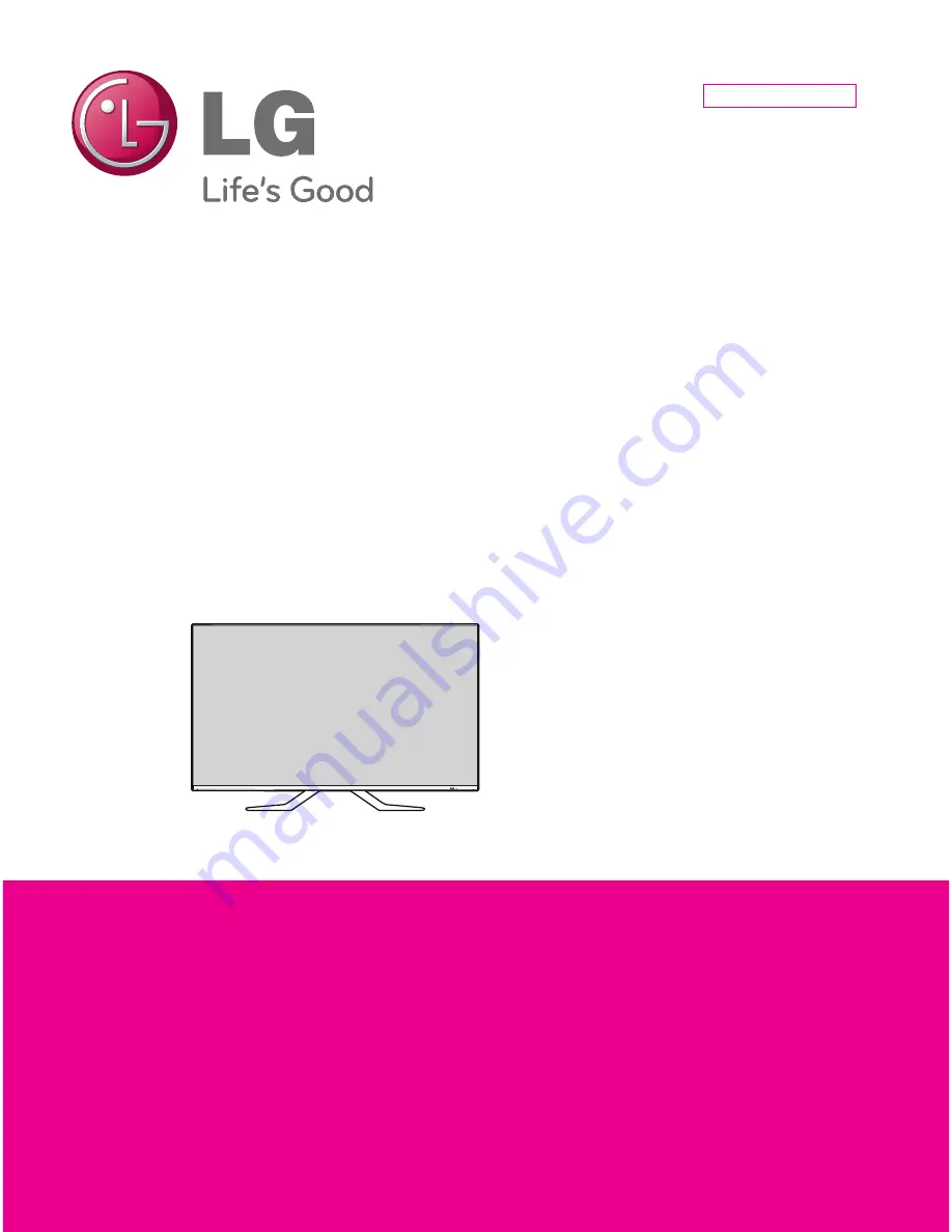 LG 50GA6400 Service Manual Download Page 1