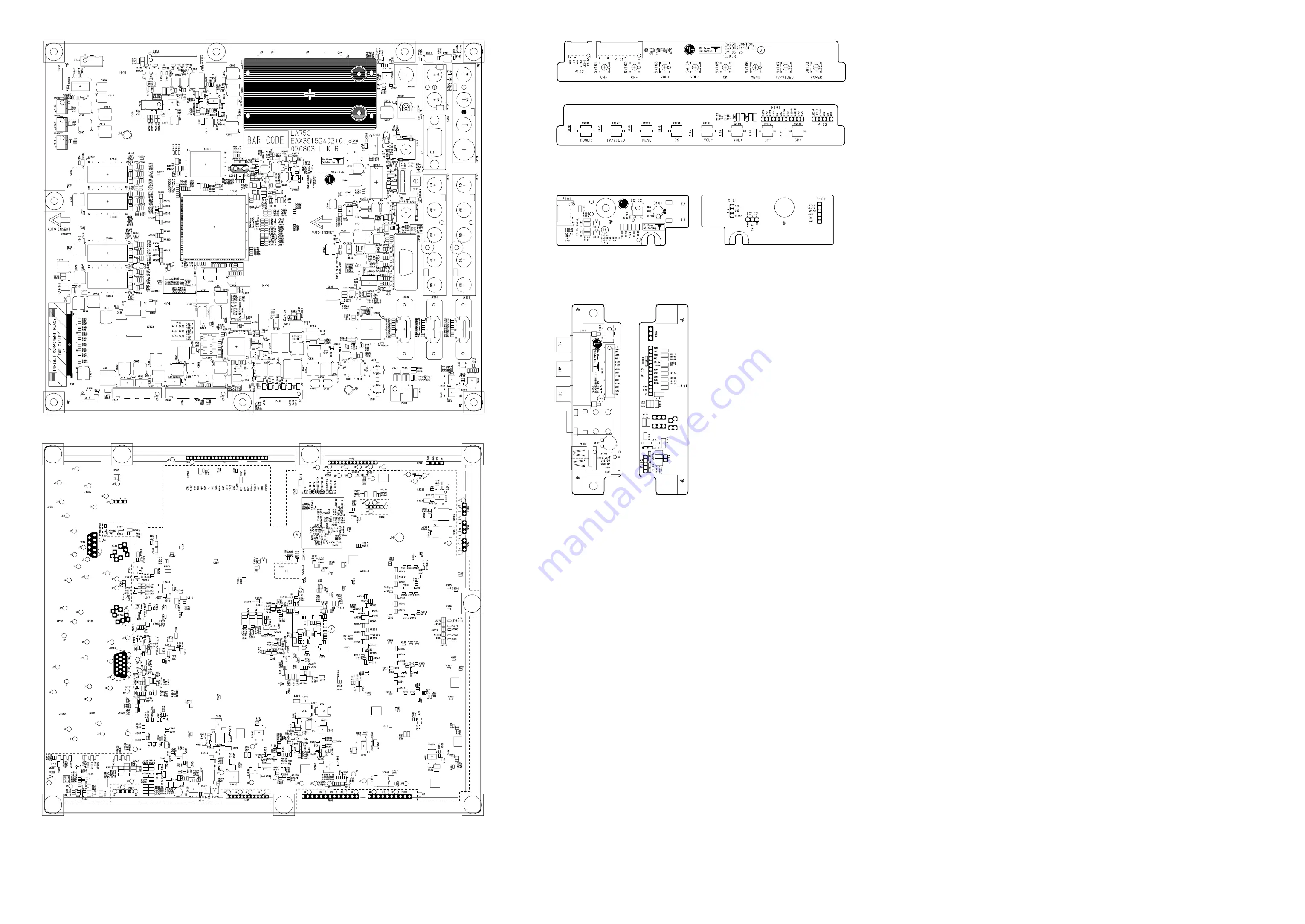 LG 50PC5D Series Service Manual Download Page 38