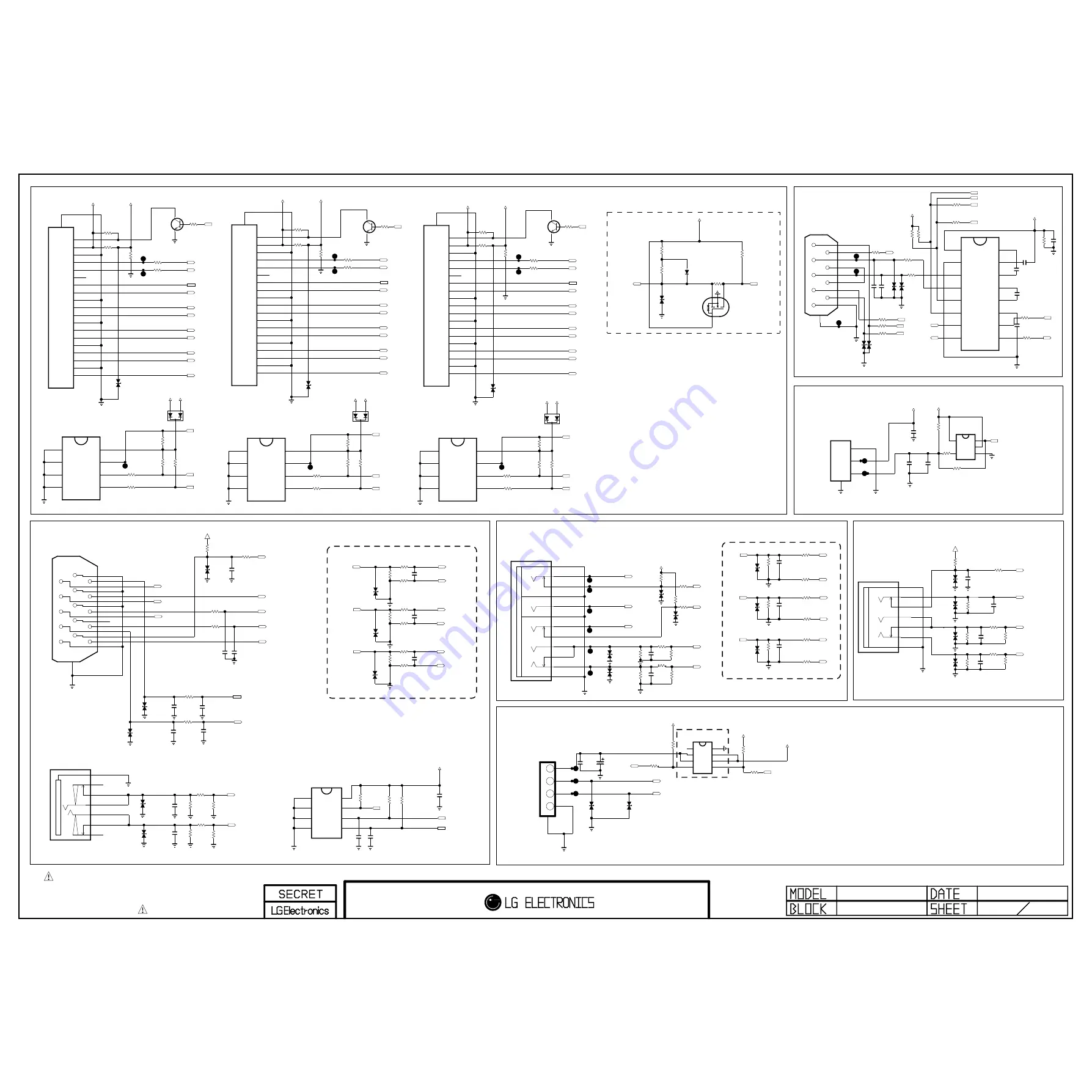 LG 50PT350 Series Service Manual Download Page 17