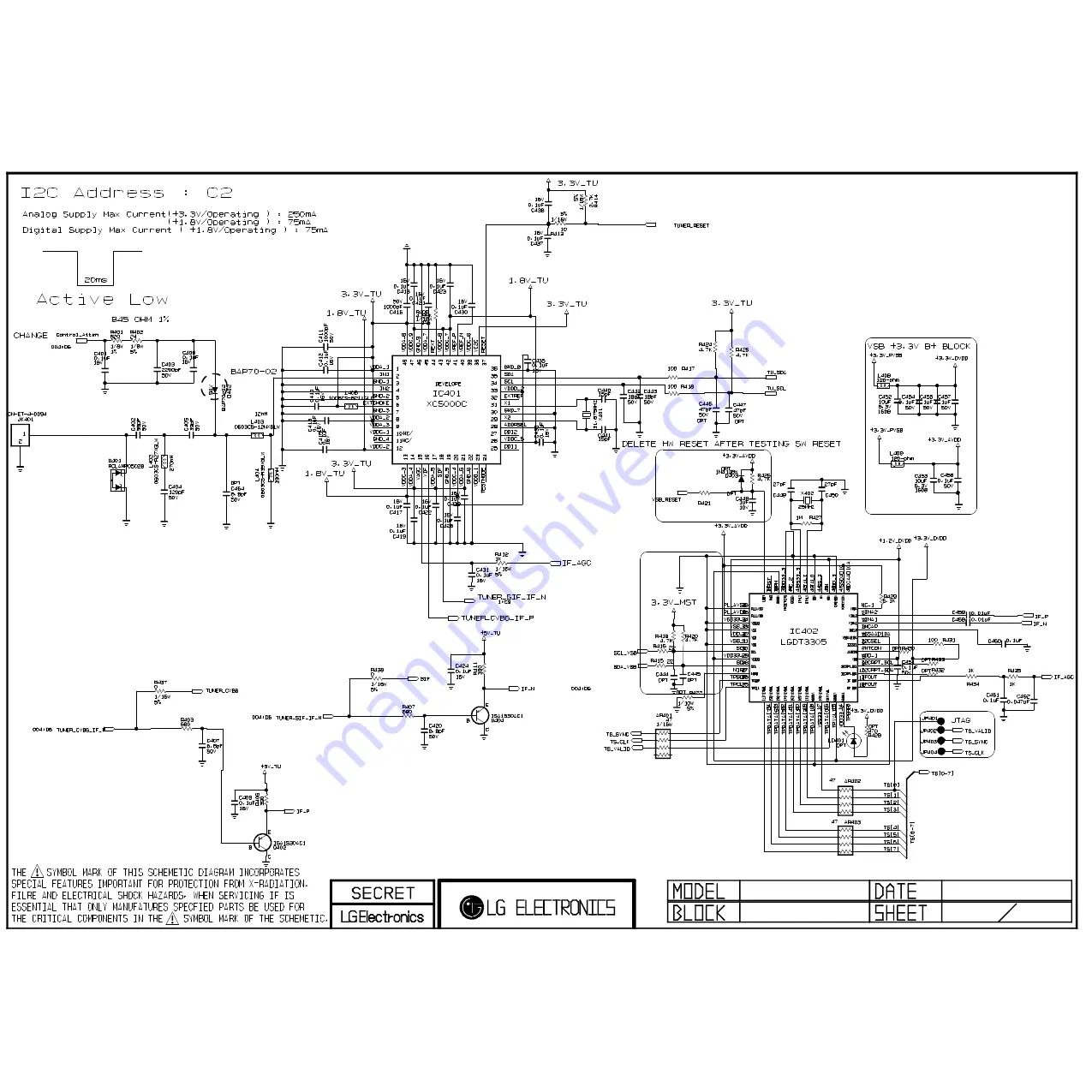 LG 50PV400 Schematics And Exploded View Download Page 7