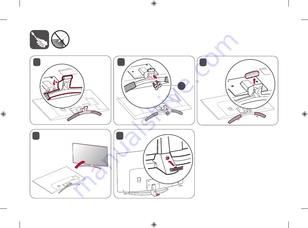 LG 50UR567H9UA Easy Setup Manual Download Page 3