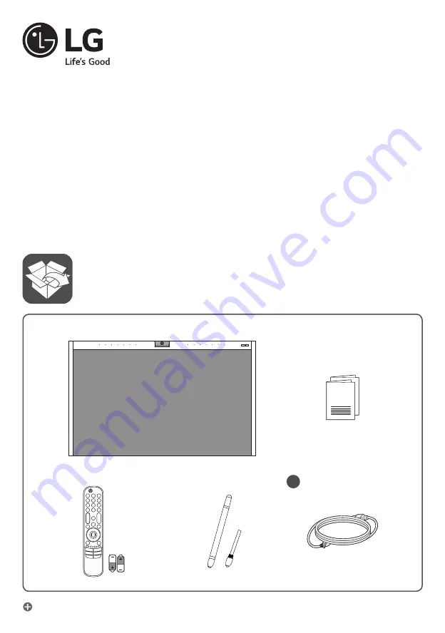 LG 55CT5WJ Installation Manual Download Page 1