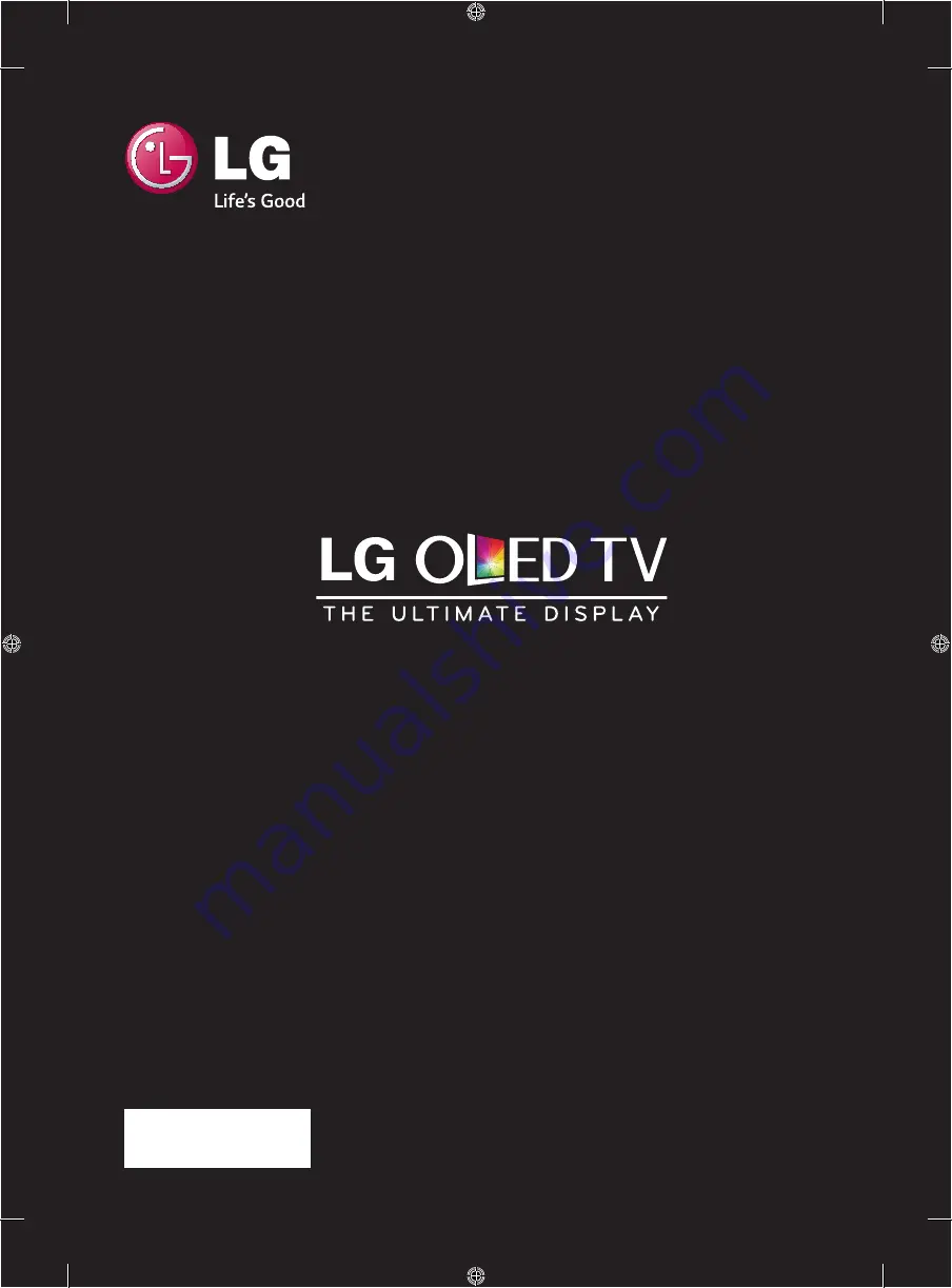 LG 55EC930 Owner'S Manual Download Page 1