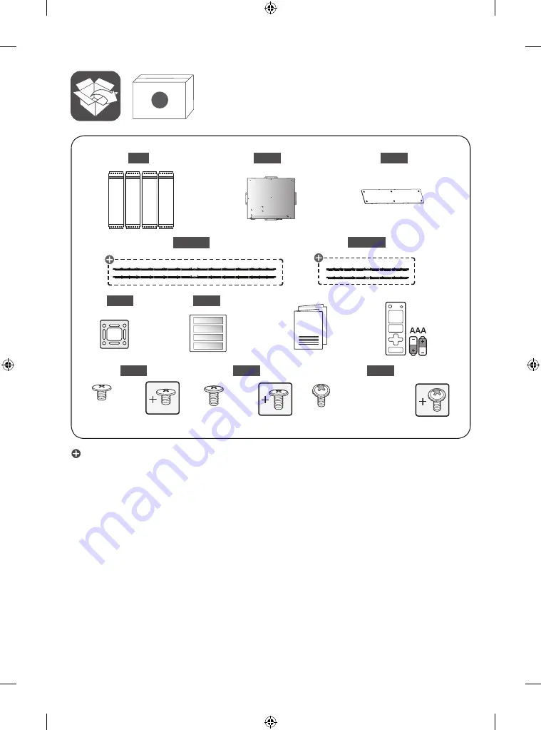 LG 55EF5K-L Installation Manual Download Page 2