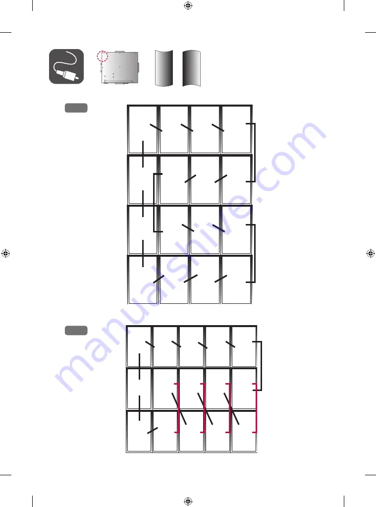 LG 55EF5K-L Installation Manual Download Page 8