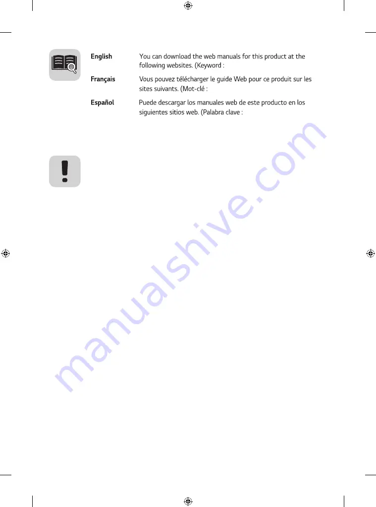 LG 55EG5CE Easy Setup Manual Download Page 6