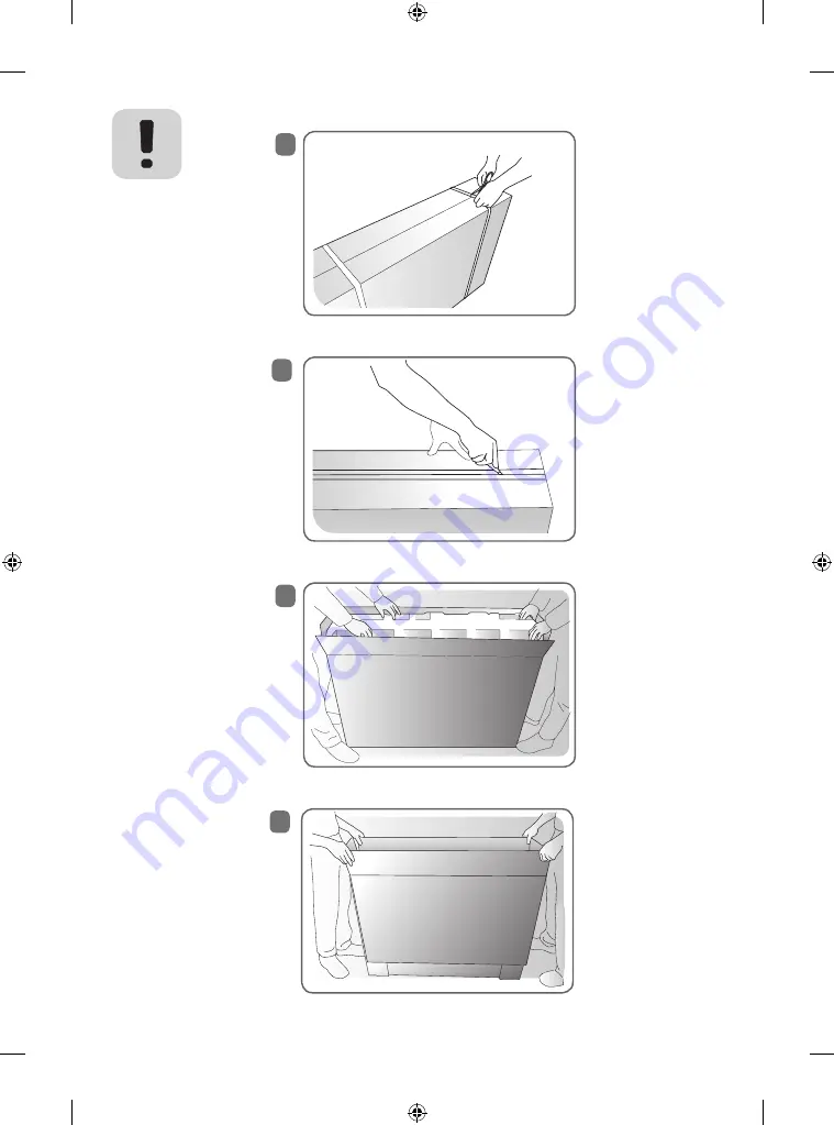 LG 55EG5CE Easy Setup Manual Download Page 10