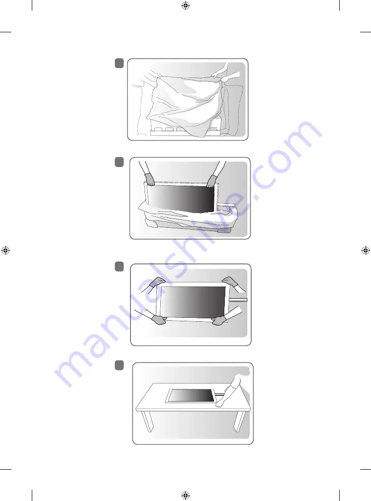 LG 55EG5CE Easy Setup Manual Download Page 11