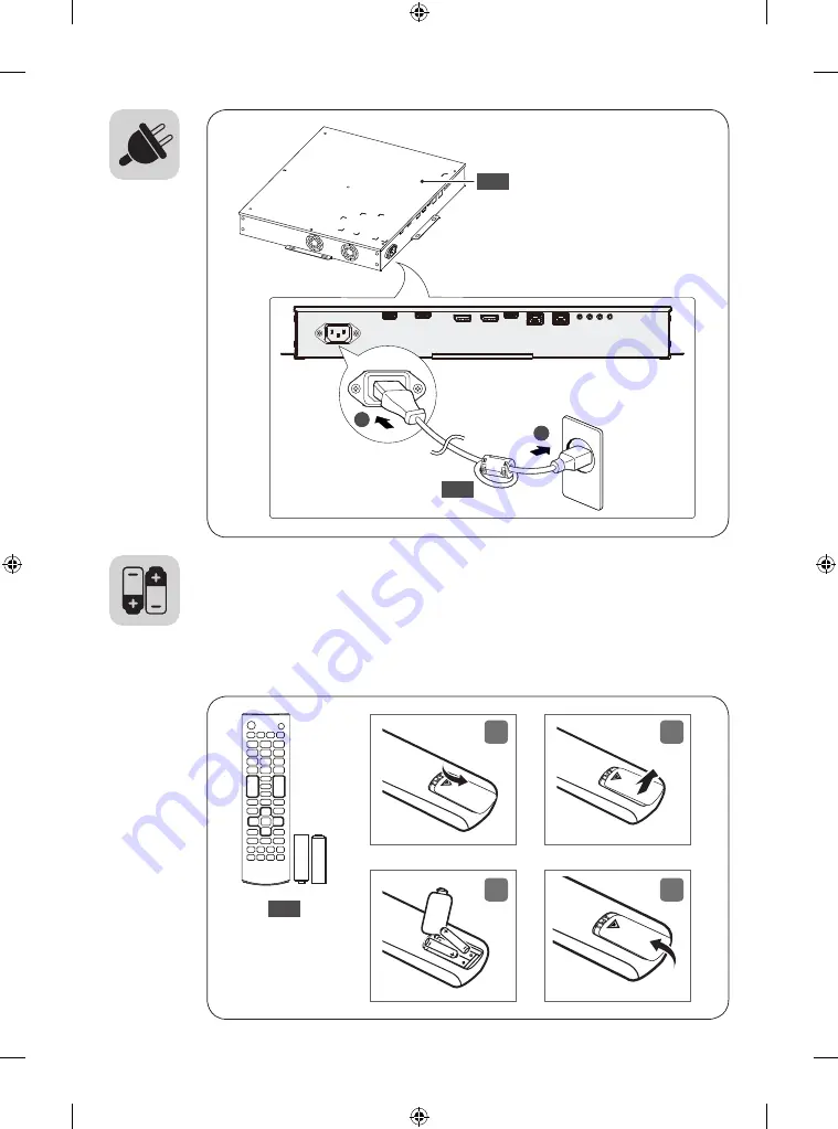 LG 55EG5CE Easy Setup Manual Download Page 18