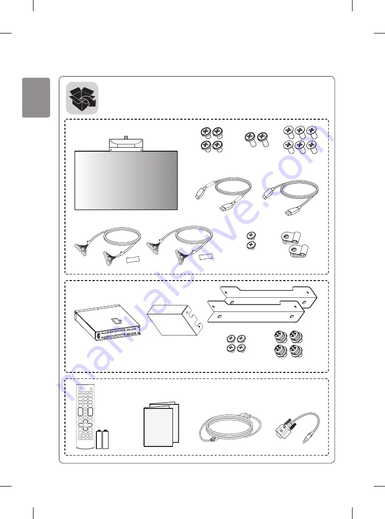 LG 55EH5C Easy Setup Manual Download Page 2