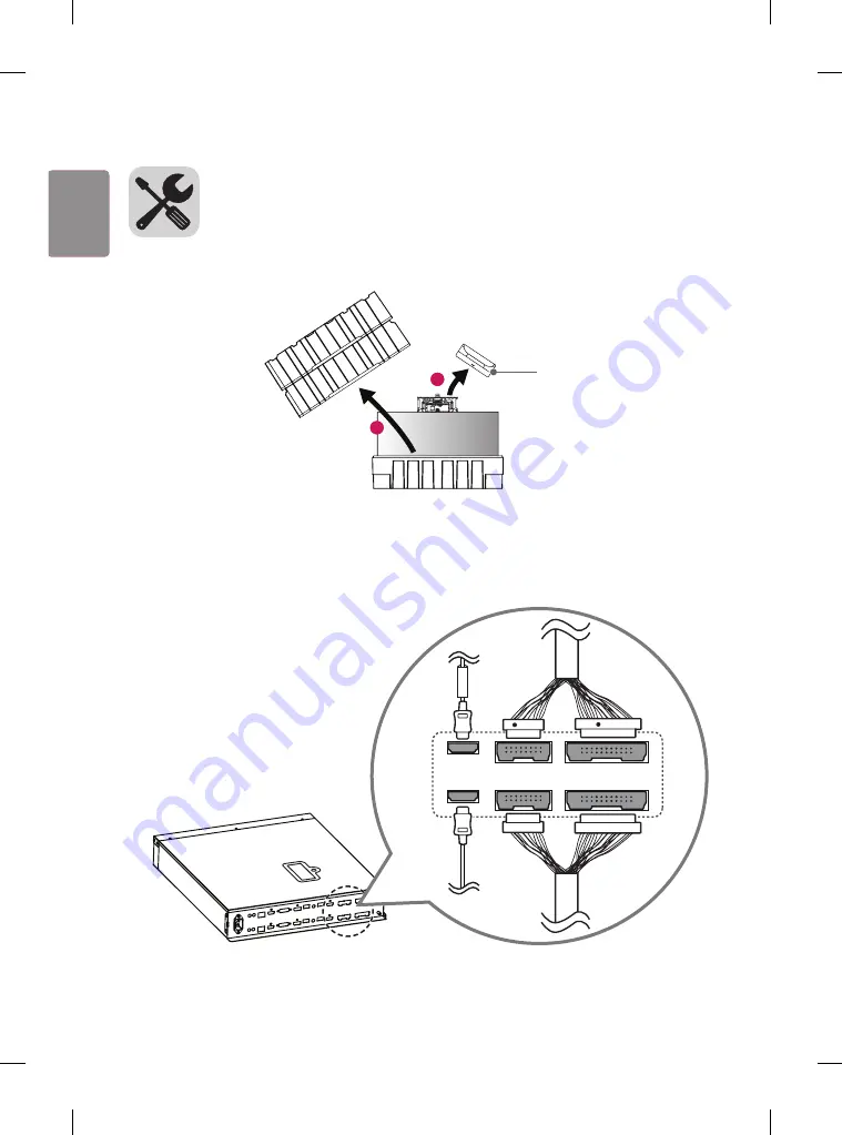 LG 55EH5C Easy Setup Manual Download Page 6