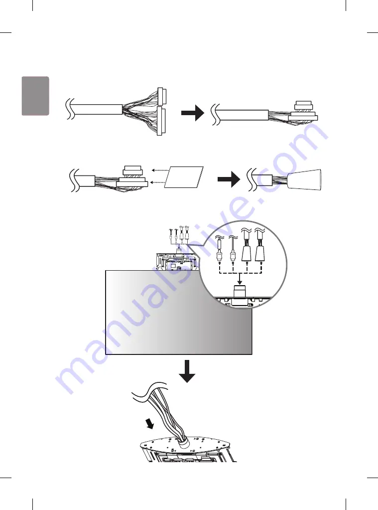 LG 55EH5C Easy Setup Manual Download Page 8