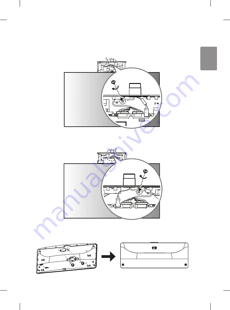 LG 55EH5C Easy Setup Manual Download Page 9