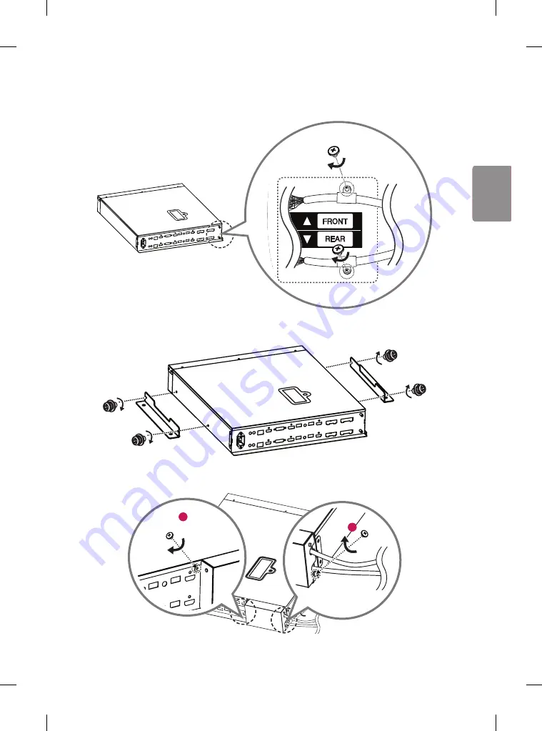 LG 55EH5C Easy Setup Manual Download Page 21