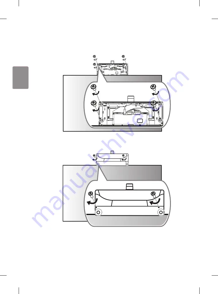 LG 55EH5C Easy Setup Manual Download Page 24