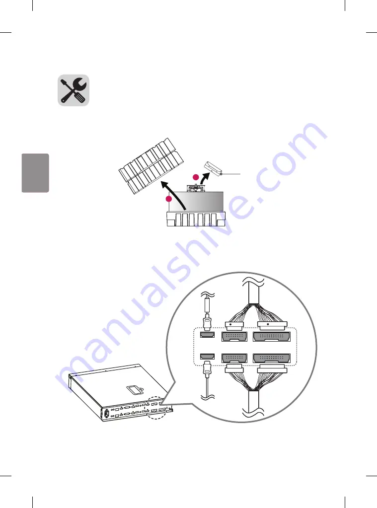 LG 55EH5C Easy Setup Manual Download Page 34