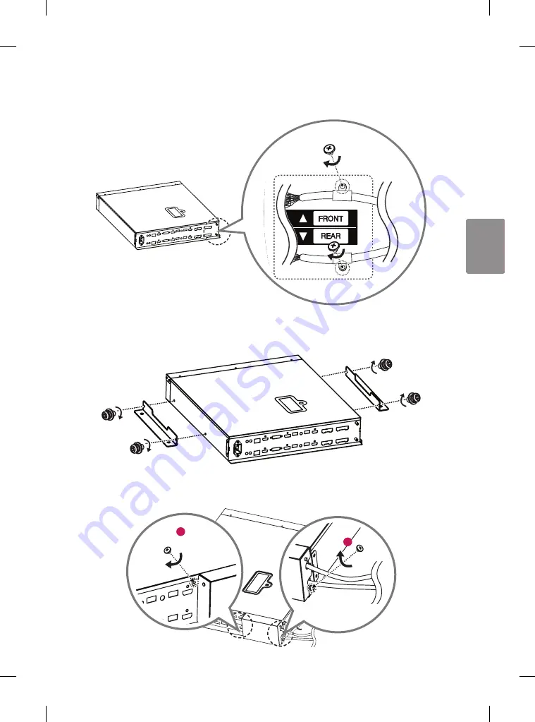 LG 55EH5C Easy Setup Manual Download Page 35