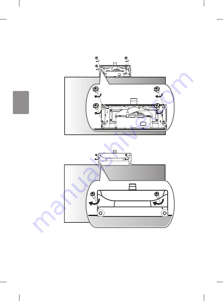 LG 55EH5C Easy Setup Manual Download Page 38