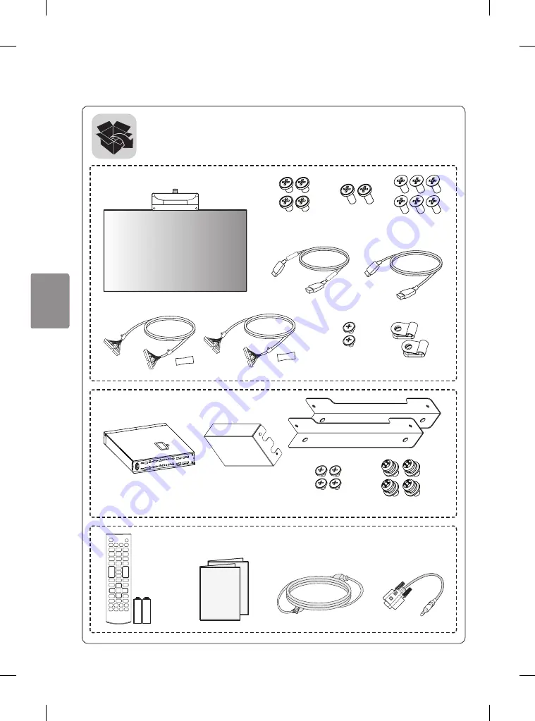 LG 55EH5C Easy Setup Manual Download Page 44