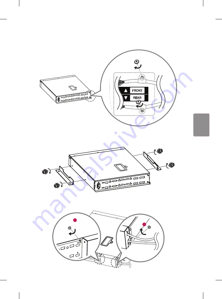 LG 55EH5C Easy Setup Manual Download Page 49