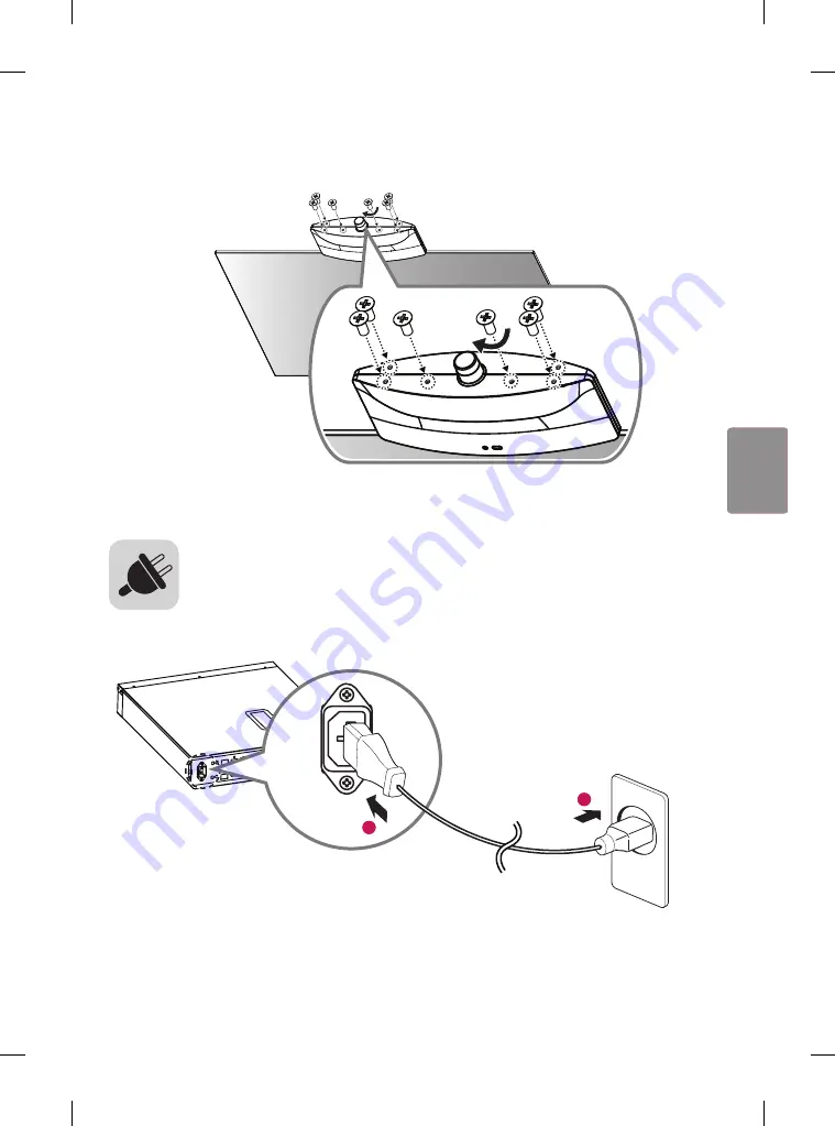 LG 55EH5C Easy Setup Manual Download Page 53