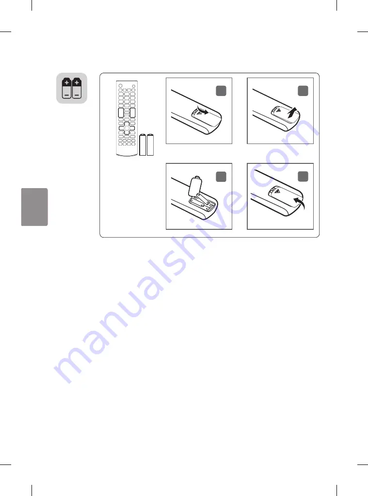 LG 55EH5C Easy Setup Manual Download Page 54