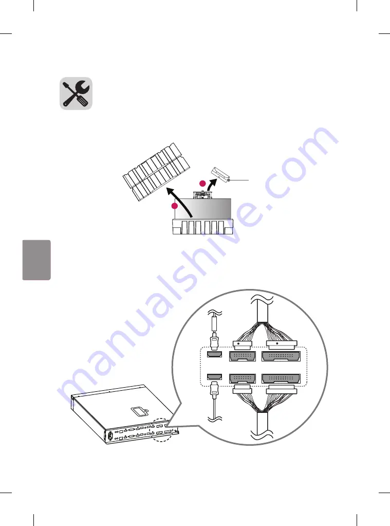 LG 55EH5C Easy Setup Manual Download Page 62